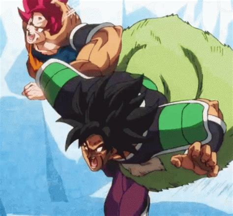 goku vs broly gif|Dbz Goku Vs Broly GIFs